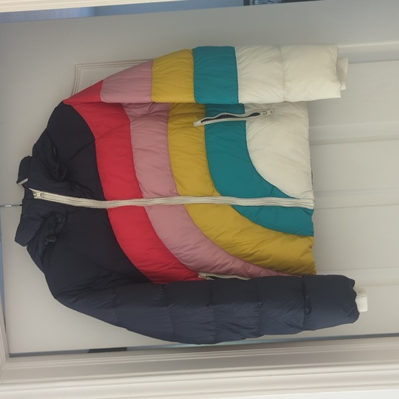 Marine layer color block puffer ❤️ - Picture 5 of 12